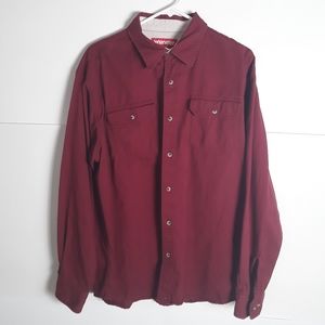 COPY - COPY - Wrangler Long Sleeve Button Down Me…